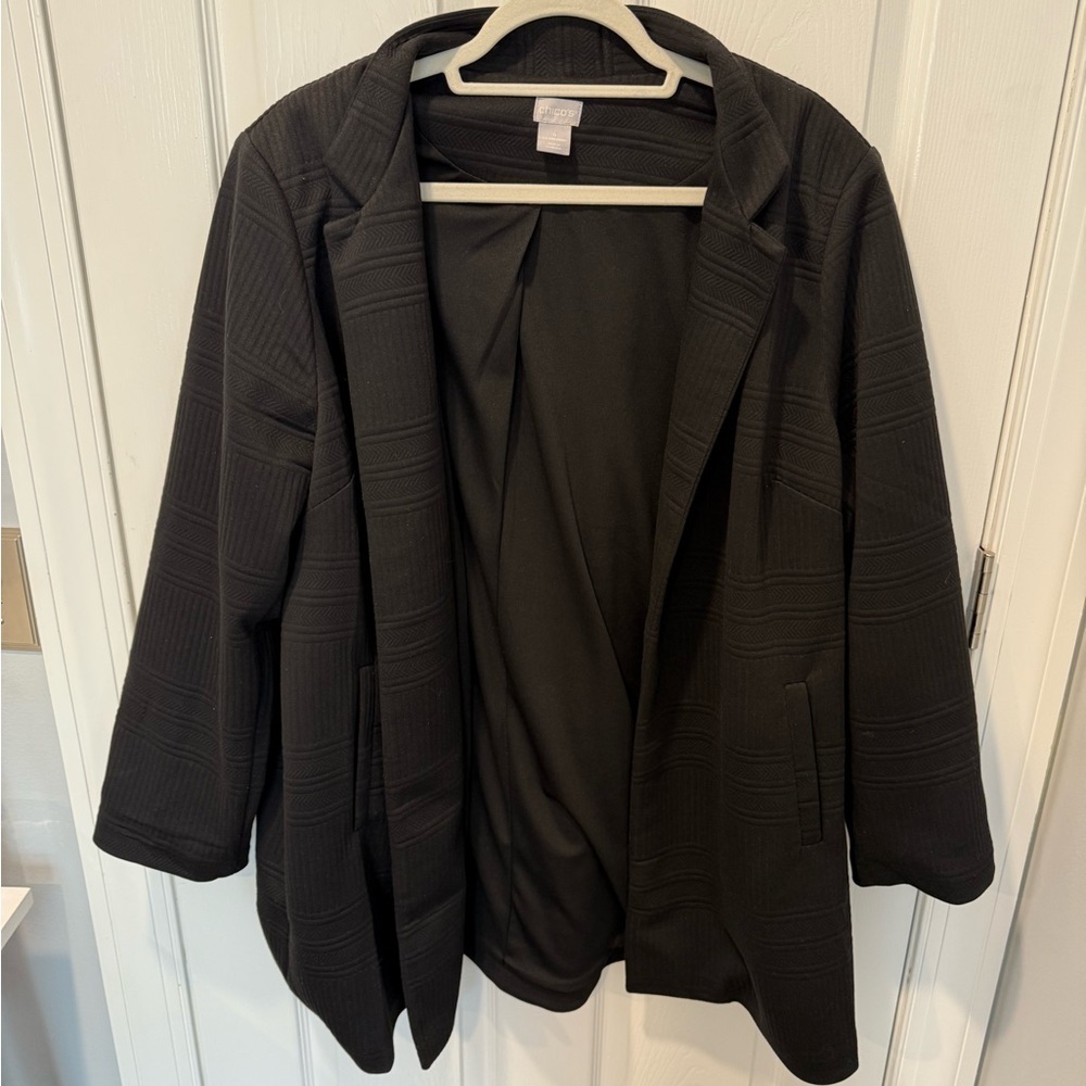 Chicos Black Blazer Jacket
